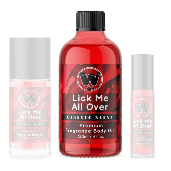  Aroma Depot 4 oz. Lick Me All Over Fragrance Body Oil