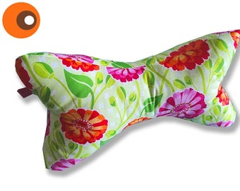 Reading Bone Neck Pillow “Zinnia”