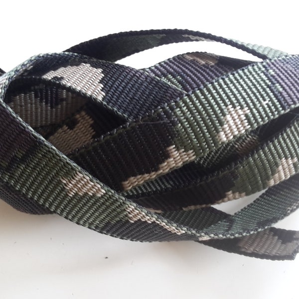 2 m Camouflage-Gurtband, 20 mm