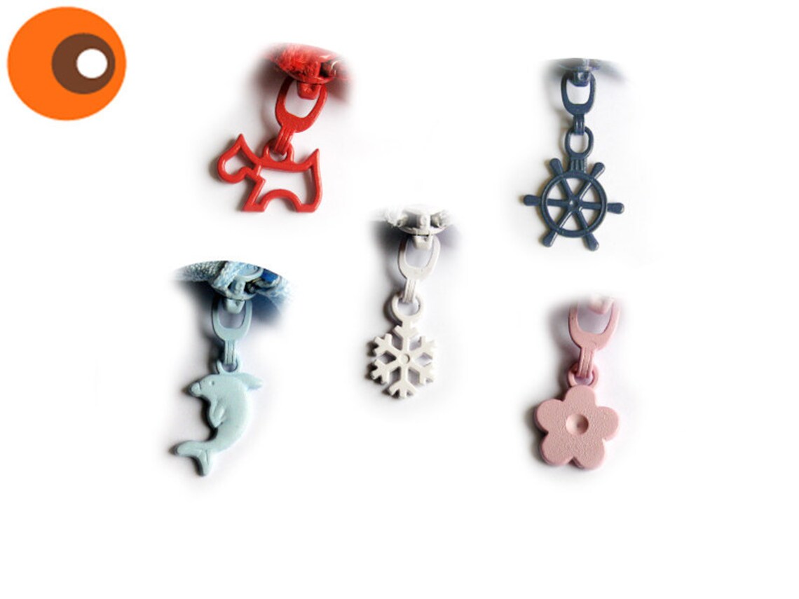 GOMAKERER 40 Stück Reißverschlussanhänger Musiknoten - 20 Designs Für Rucksäcke Und Gepäck