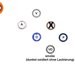 10 Druckknöpfe, Allergiker-geeignet für Jersey immagine 3