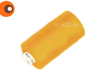 Jeans sewing thread, 200 m, amber