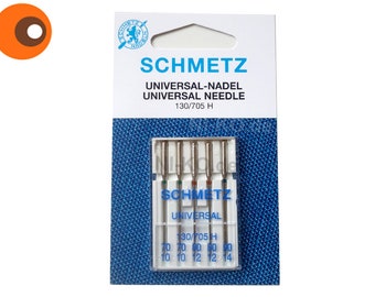 5 universal sewing machine needles thickness 70-90