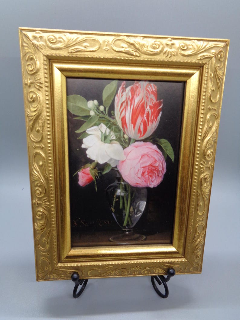 Daniel Seghers "flowers in a Glass Vase" 17th Century Oil on Copper ...