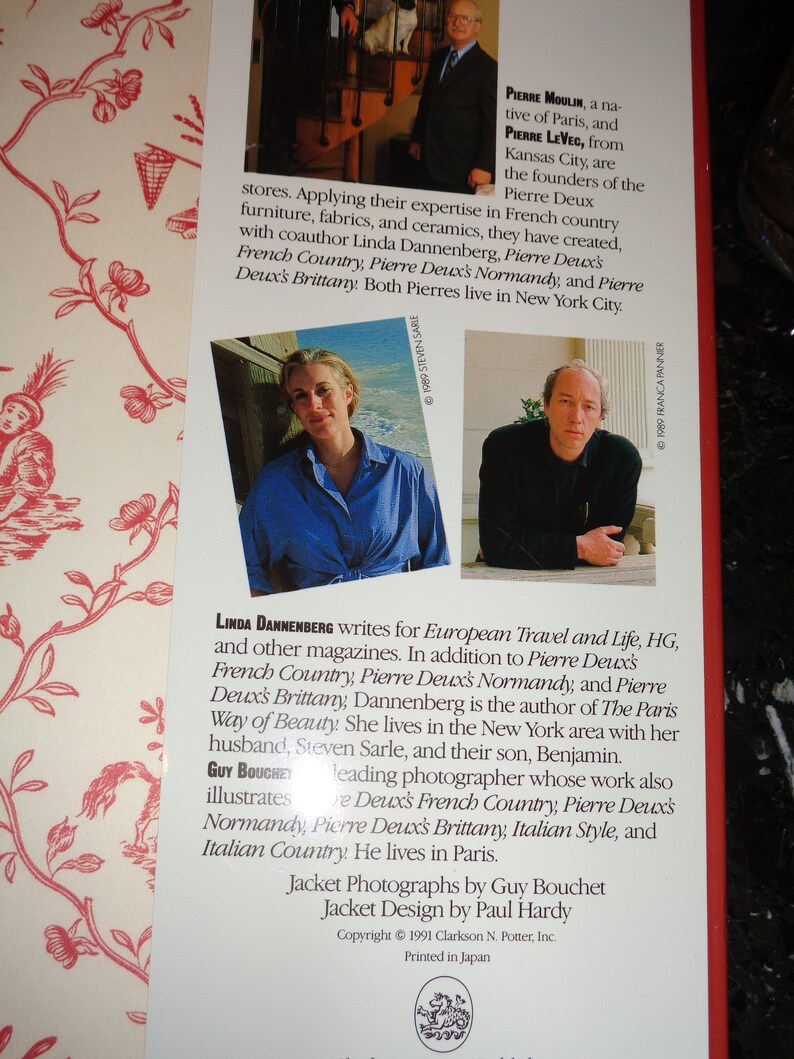 Vintage paris Country by Pierre Deux Creating the Feeling of the Ile De