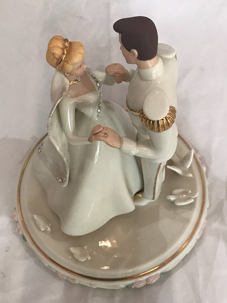 Beauty And The Beast Cake Topper Lenox