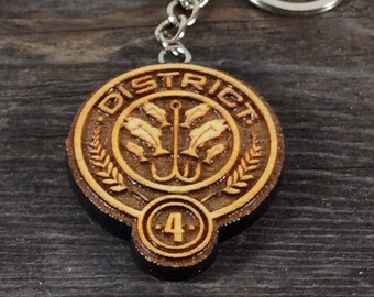 Keychain District 4 of the Hunger games movie
