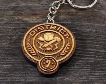 Keychain 2 District of the Hunger games movie