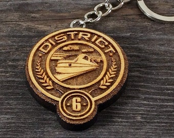 Key ring, District 6 of the Hunger games movie