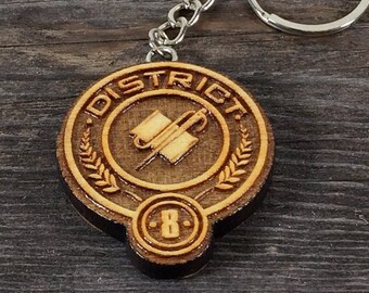 Key ring, District 8 of the Hunger games movie