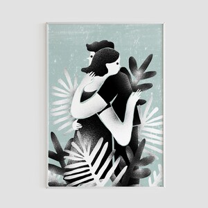 Amor Primavera - postal / A5 / A4