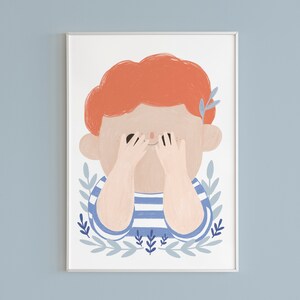 Esconde-esconde - cartão postal / A5 / A4