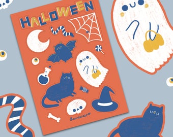 STICKER BLATT HALLOWEEN