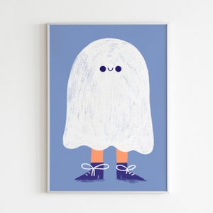 Ghost Halloween Collection 2023 Print A4, A5, A6 image 1