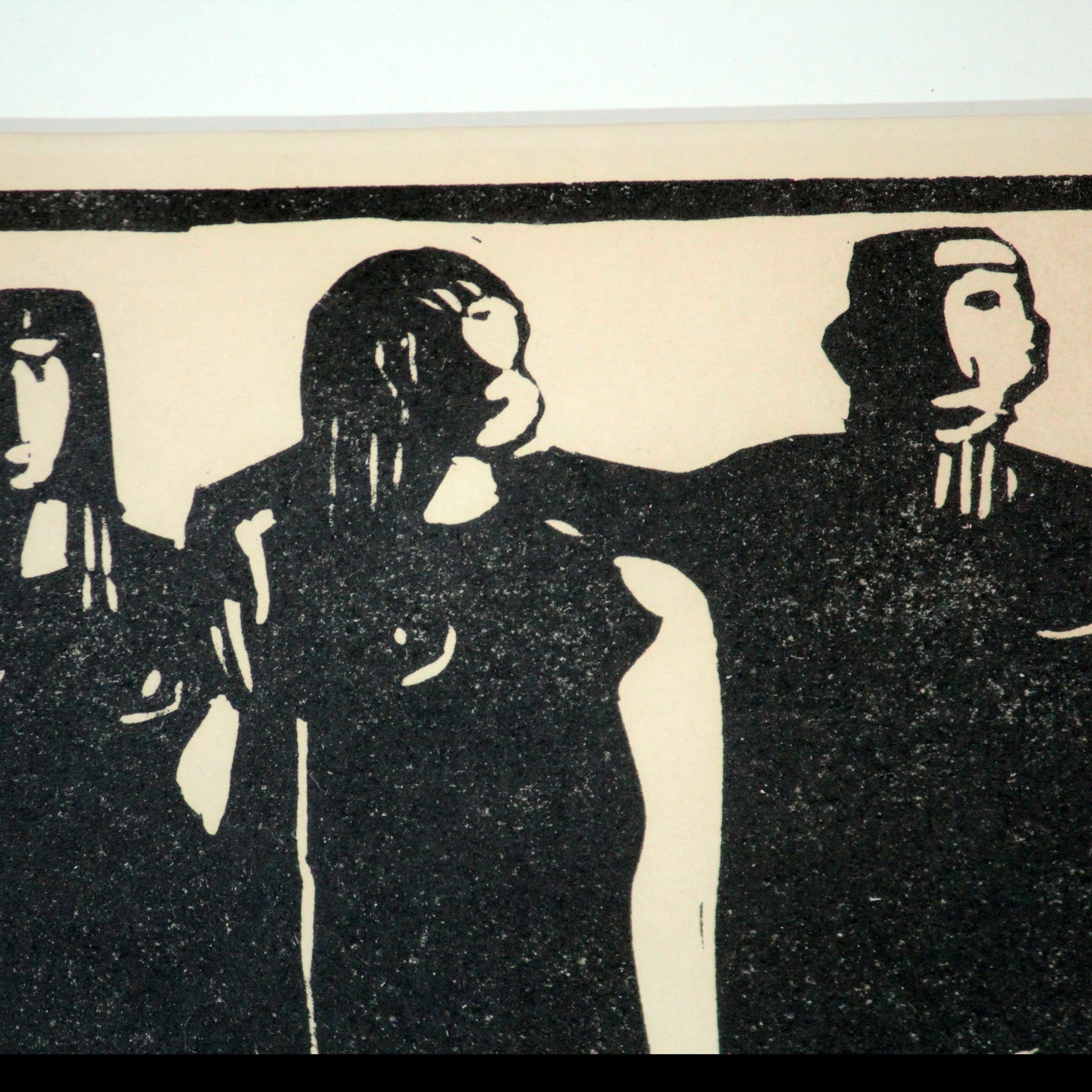 Numbered Lithograph With Religious Motif by Åke Holm (1900-1980