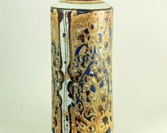 Ivan Weiss Große Steinzeug Vase. Royal Copenhagen Kunstkeramik 1974.MCM