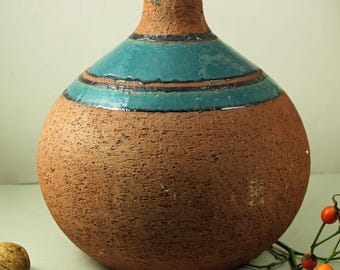 Rare 1941 Gutte Eriksen OSA Keramik Vase | Large 25cm Danish Studio Pottery