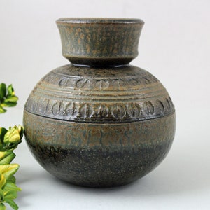 Joseph Simon, Soholm, Denmark. Unique Stoneware Vase