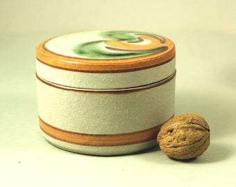 Noomi Backhausen & Brandborg Lidded Bowl | Søholm 'Treeren' Series 3266-2