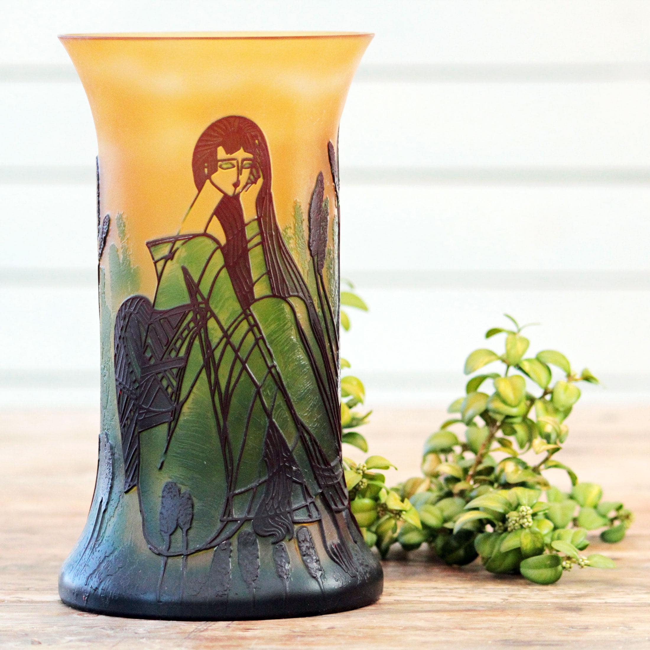 Art Deco Revival Vase - Etsy