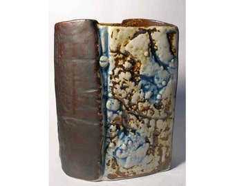 Carl-Harry Stalhane Designhuset Vase, Limitierte Auflage 1970er Jahre Schwedische Studiokeramik, signiert CHS Lidkoping