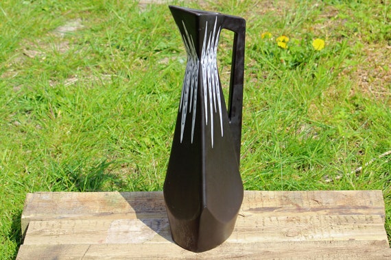 Soholm Burgundia Floor Vase, Svend Aage Holm Sørensen Design, 1950s Denmark