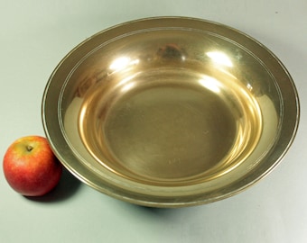 Just Andersen Heavy Bronze Art Deco Bowl | B175, Denmark
