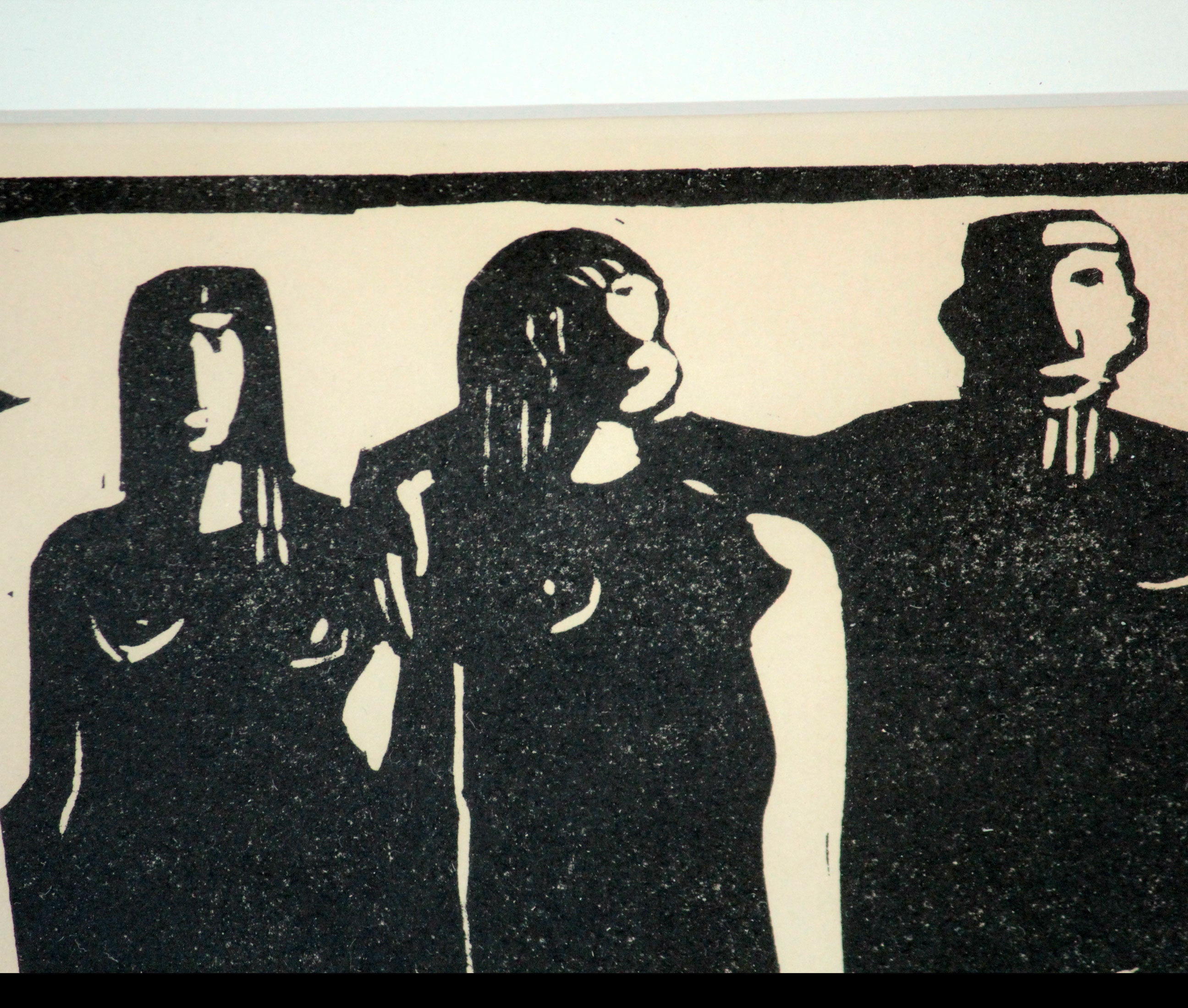 Numbered Lithograph With Religious Motif by Åke Holm (1900-1980