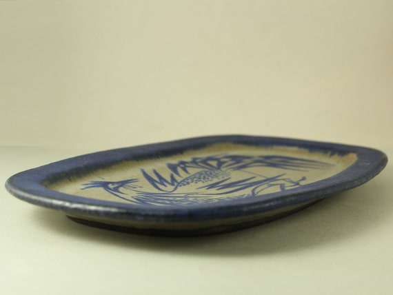 Buy Thomas Toft Rooster Wall Platter | Mid-century Danish Studio