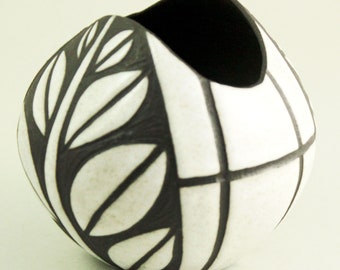 Marianne Starck 'Tribal' Vase (Modell 5305) | Michael Andersen & Søn, Dänemark
