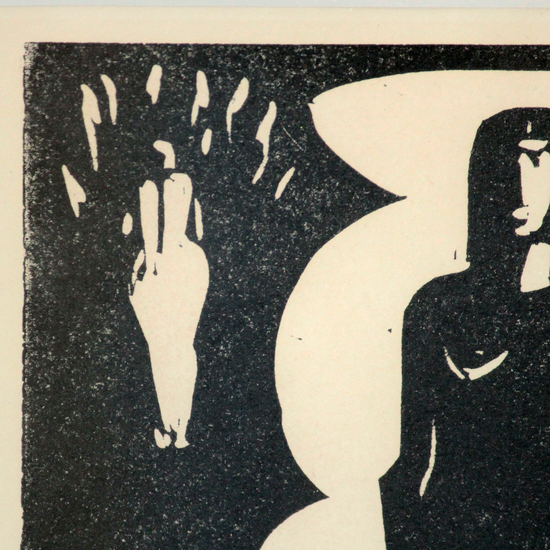 Numbered Lithograph With Religious Motif by Åke Holm (1900-1980