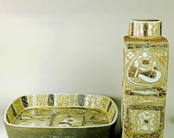 BACA Vase and Bowl Set, Nils Thorsson 719/3259