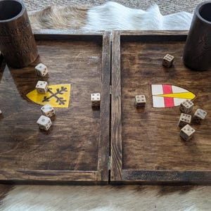 Farkle Dice, Cup & Board Set