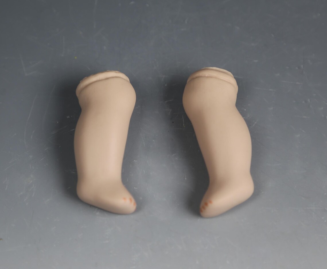 Porcelain/bisque Baby Doll Legs Parts for Doll Making Etsy