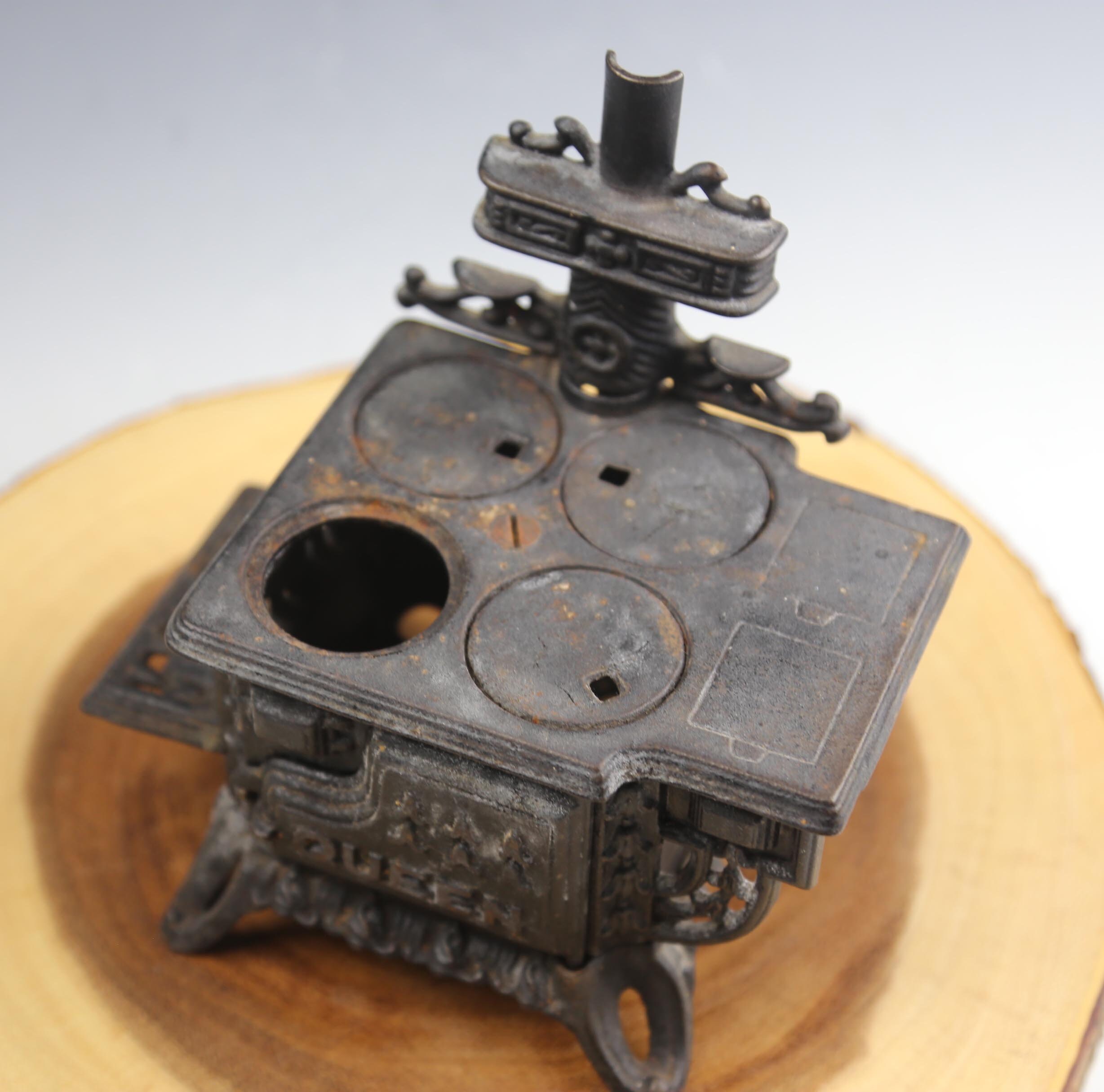 Antique Mini Cast Iron Stove 
