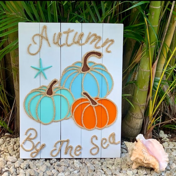 Coastal Fall Decor Etsy