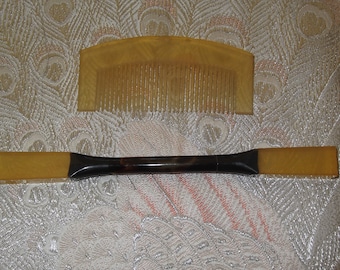 Vintage Japanese Hair Koogai and Kushi Set