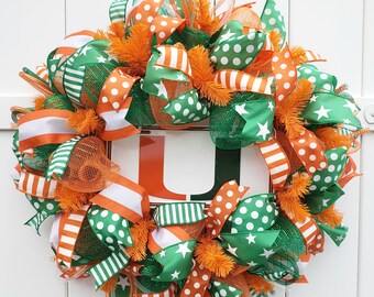 Miami Wreath Etsy