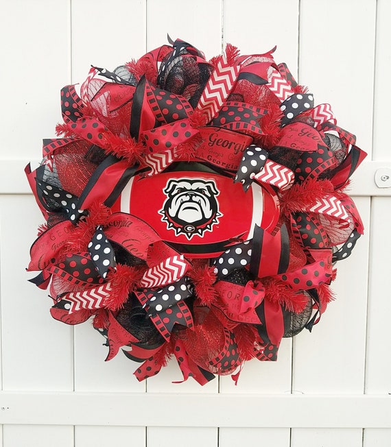 Georgia Bull Dog Wreath