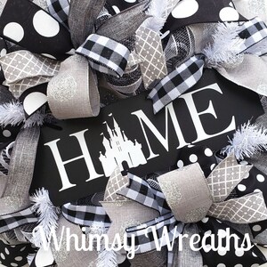 Home Wreath, Castle Home Wreath, Castle Wreath, Home Wreath for Front Door, Castle Door Wreath, Home Castle Wreath image 10