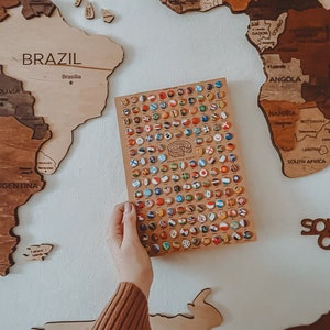 Flags Push Pins For Wood World Map by Enjoy The Wood image 2