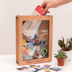 thumbnail image 2 of Just A Girl Who Loves Traveling - Personalized Memory Box 2 of 12