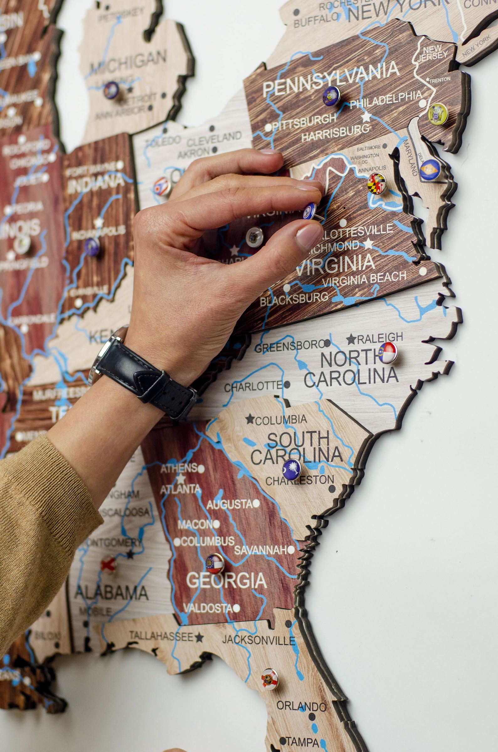 Wooden Map of USA Personalized - Il 1588xN.3142119741 Ebnb