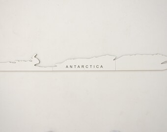 Antarctica for 3D World Map