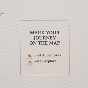 Places You've Been World Map, Detailed Push Pin Travel Map Visited Countries image 20