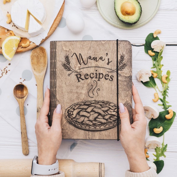 Handmade Recipe Book Etsy