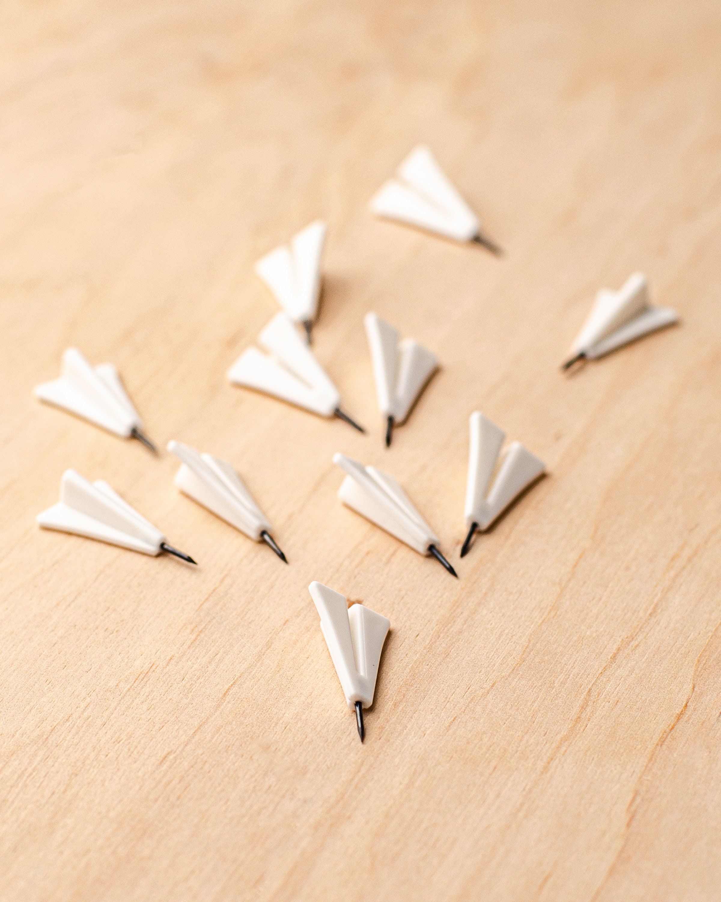 Airplane Push Pins Set of 45 Plane Shaped Map Pins Travel Etsy
