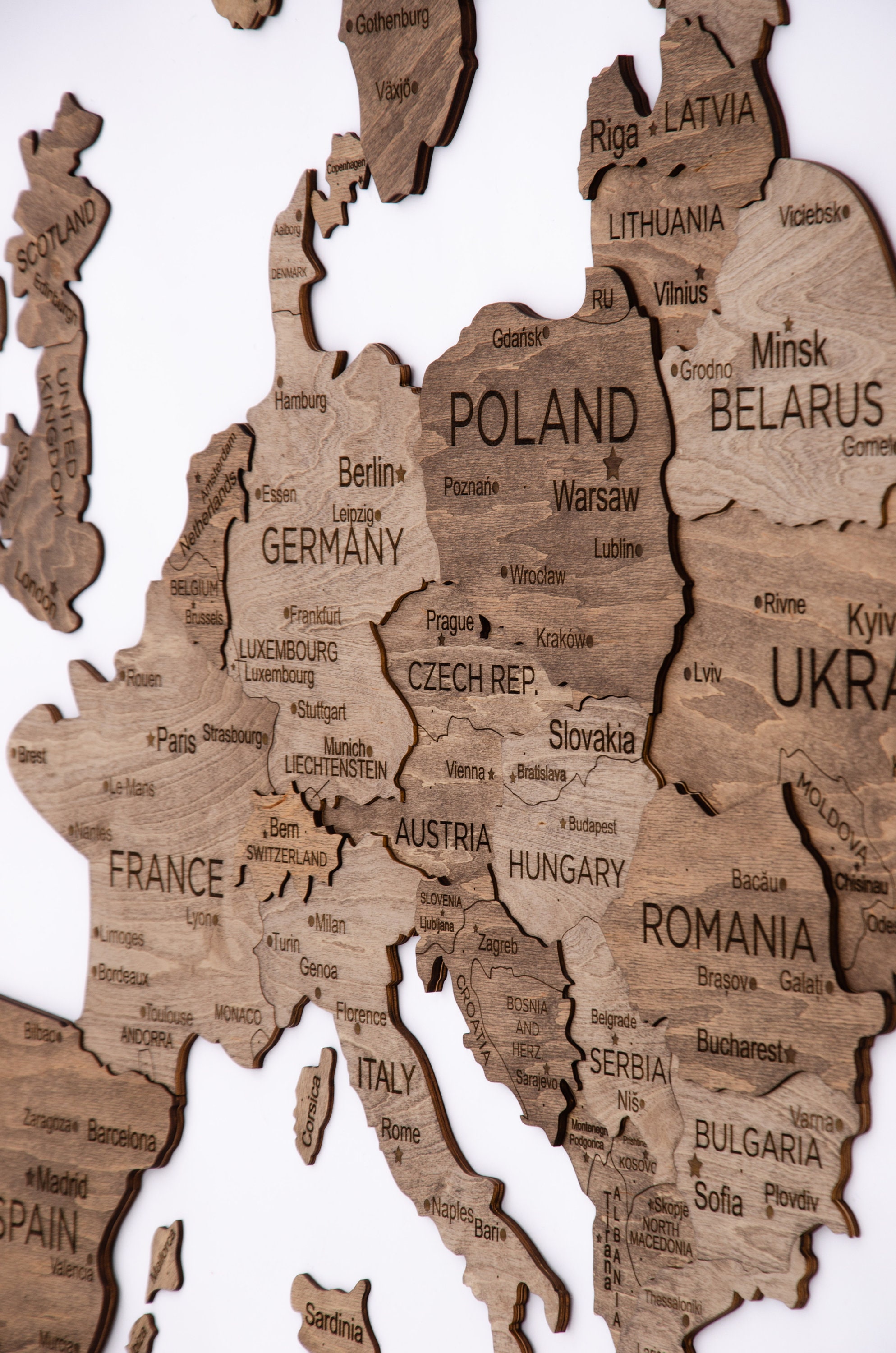 Europe Wall Map