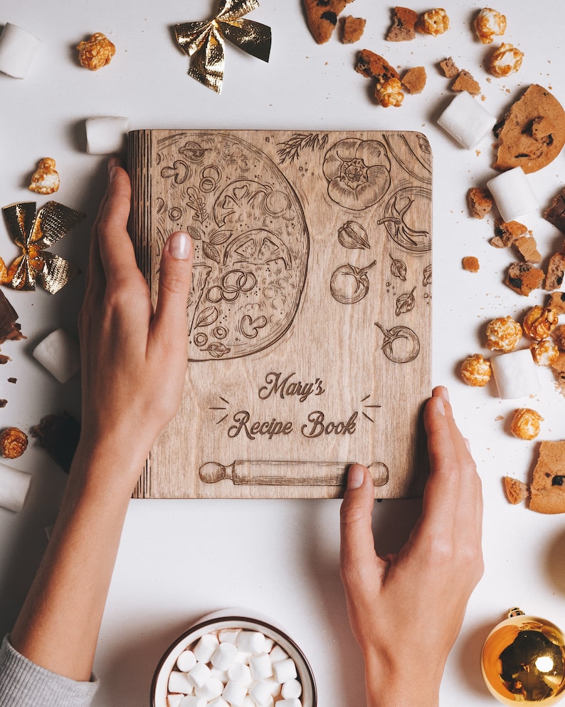 Personalized Recipe Book Binder
