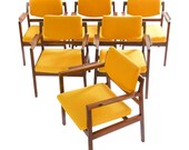 Jens Risom Walnut Arm Chair C. 1950 39 s